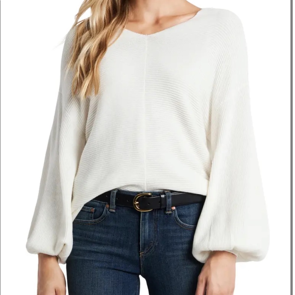 Balloon Sleeve Sweater